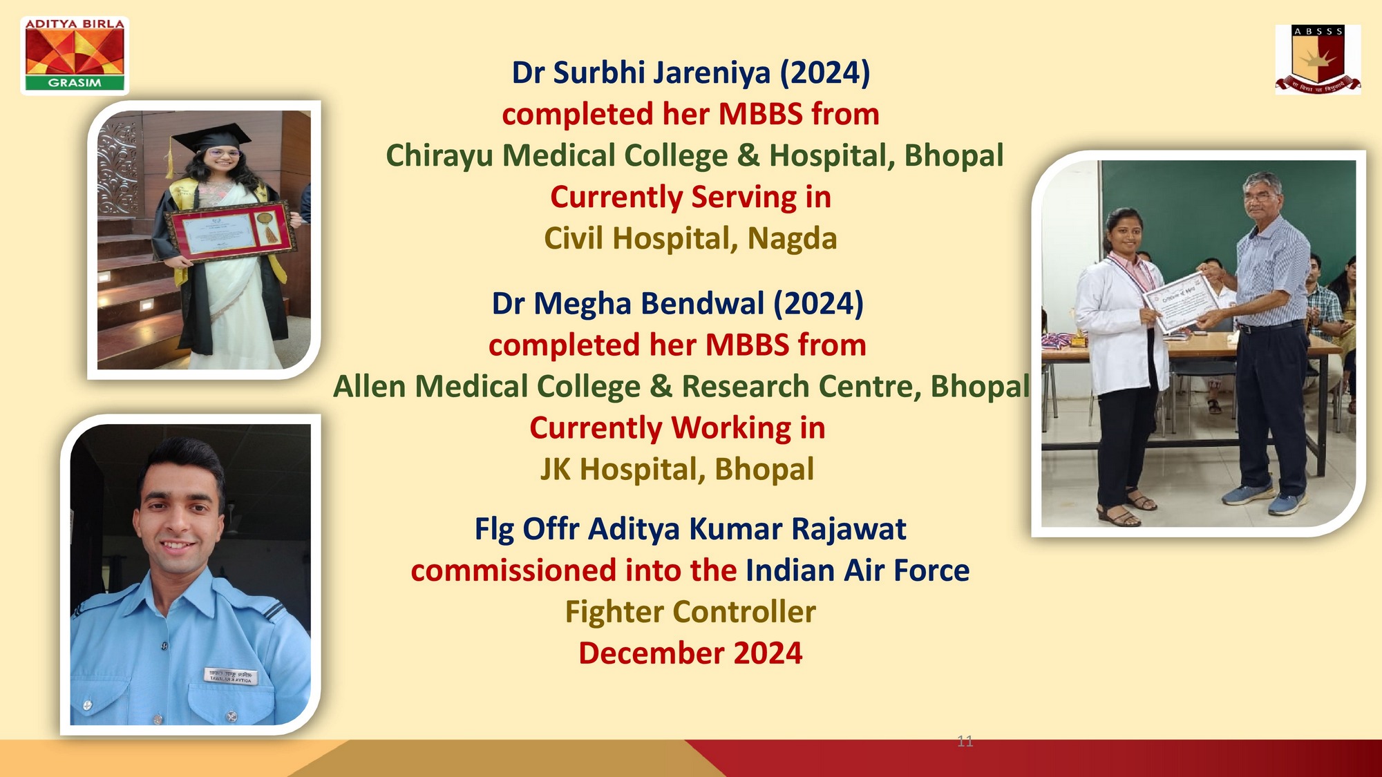 Achievements1 (Our Alumni)