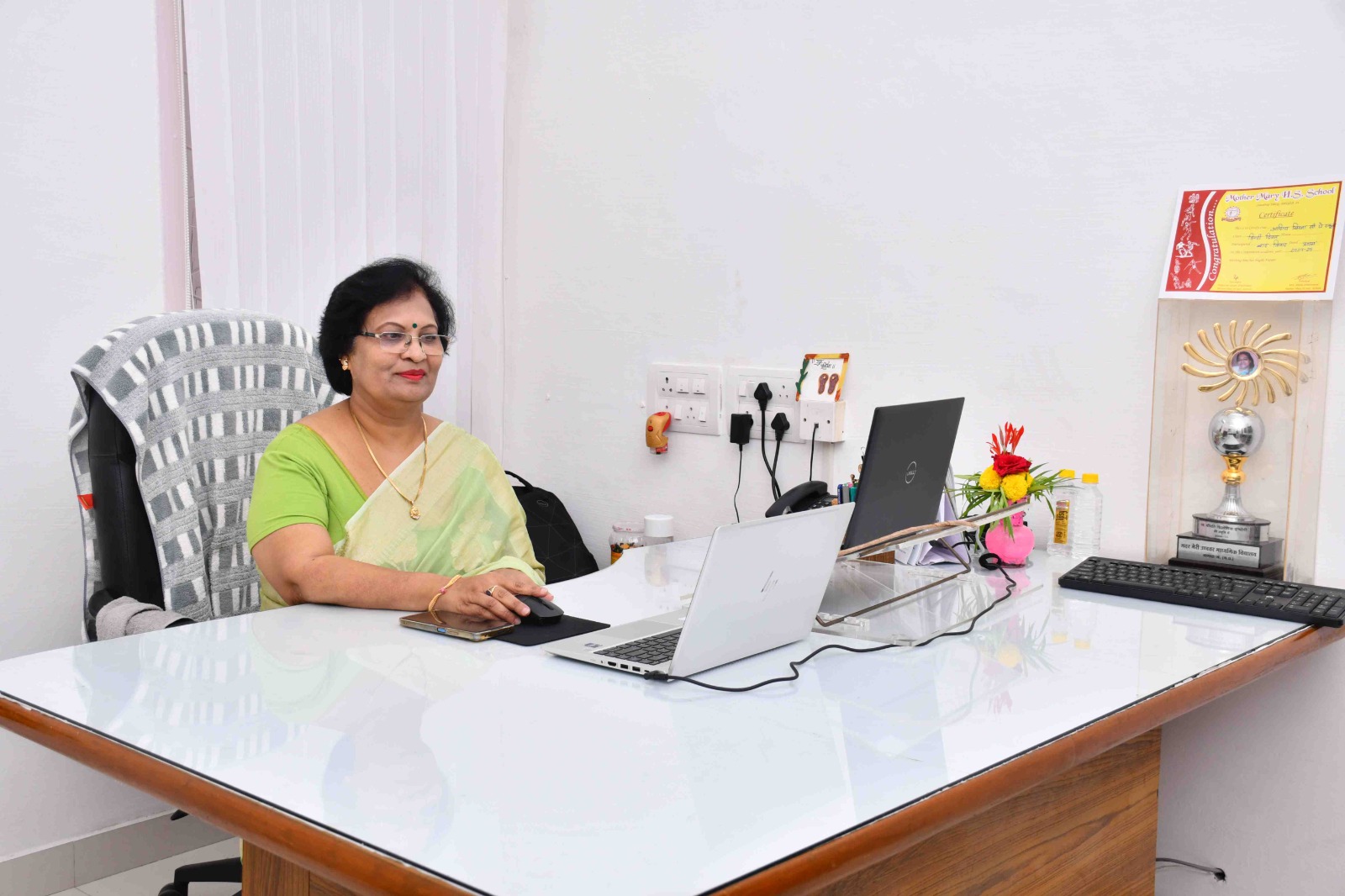 Lt Shikha Manoj Saxena (Principal, ABSSS) Lt Shikha Manoj Saxena (Principal, ABSSS)